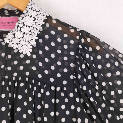 ケイトスペードニューヨーク kate spade NEW YORK Domino Dot Swing Dress ドミノドット スウィングドレス レディース