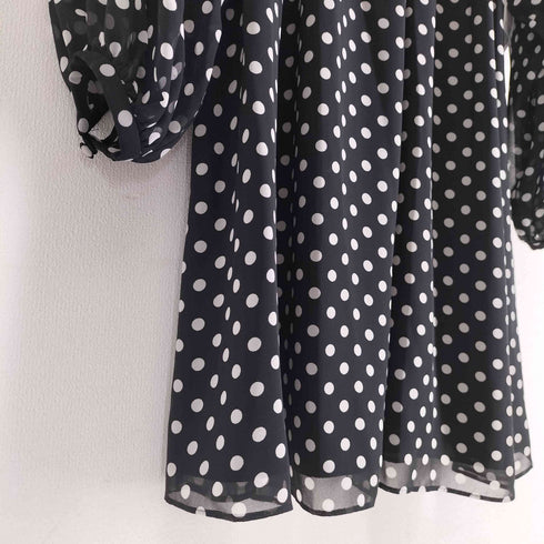 ケイトスペードニューヨーク kate spade NEW YORK Domino Dot Swing Dress ドミノドット スウィングドレス レディース