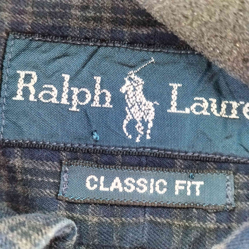 ラルフローレン RALPH LAUREN L/S チェックシャツ ポニー刺繍 メンズ JPN:L
