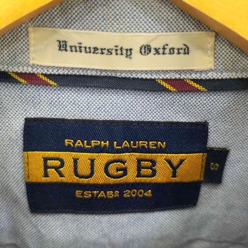ラグビーラルフローレン Rugby Ralph Lauren フロント ロゴ刺繍 BD シャツ メンズ import:S