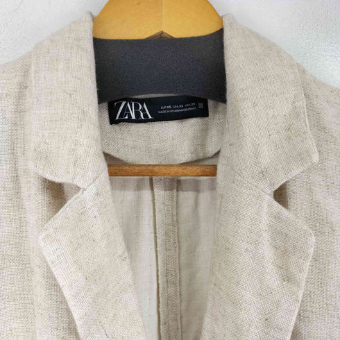 ザラ ZARA ラスティックコート レーヨン レディース US XS