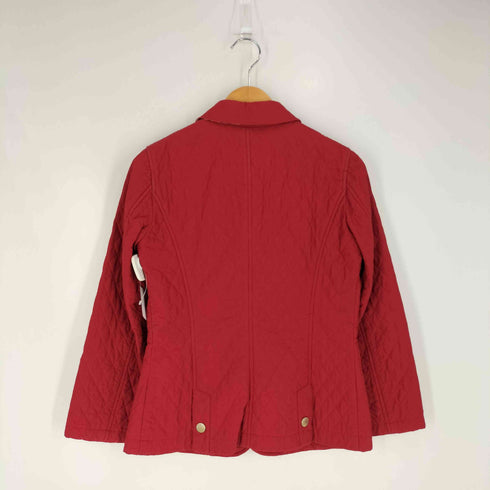 ダックスロンドン DAKS LONDON QUILTED JACKET 裏地チェック キルティングジャケット レディース UK:8