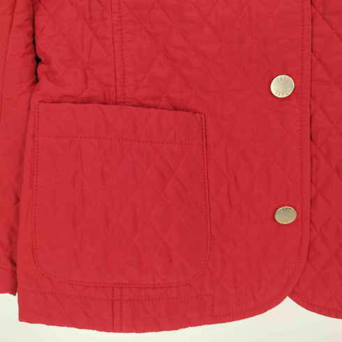 ダックスロンドン DAKS LONDON QUILTED JACKET 裏地チェック キルティングジャケット レディース UK:8
