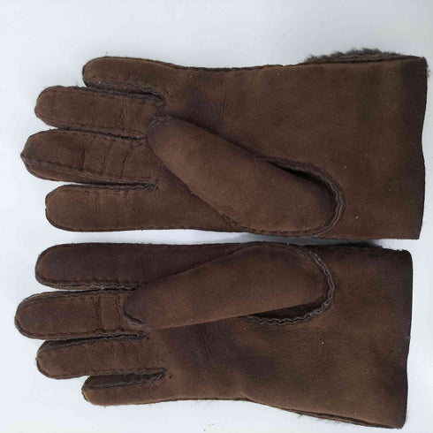アグ UGG ファーデザインスウェード手袋 レディース