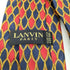 ランバン パリ LANVIN PARIS 総柄 総シルク ネクタイ メンズ