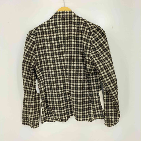 ローブドシャンブルコムデギャルソン robe de chambre COMME des GARCONS AD1999 雪柄 ジャケット 90S レディース