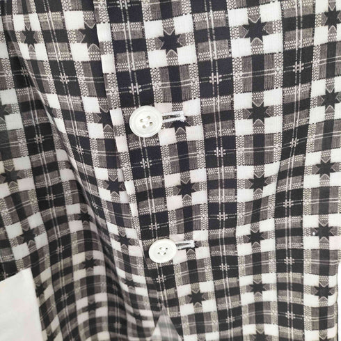 ローブドシャンブルコムデギャルソン robe de chambre COMME des GARCONS AD1999 雪柄 ジャケット 90S レディース