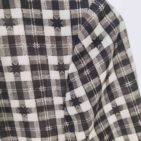 ローブドシャンブルコムデギャルソン robe de chambre COMME des GARCONS AD1999 雪柄 ジャケット 90S レディース