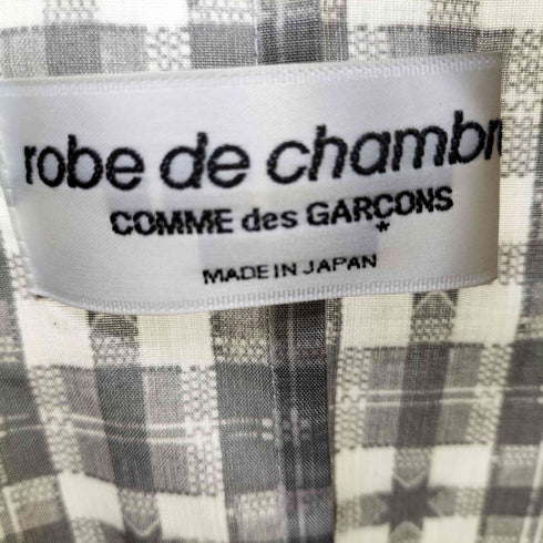 ローブドシャンブルコムデギャルソン robe de chambre COMME des GARCONS AD1999 雪柄 ジャケット 90S レディース