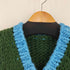 V Neck Sheep Crop Sweater Vest レディース