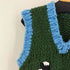 V Neck Sheep Crop Sweater Vest レディース