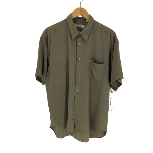 90-00S CALL BACHULER フェイクスエード ポリエステル S/S シャツ メンズ