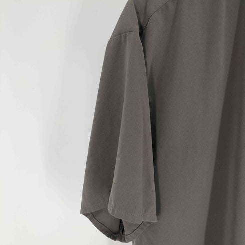 90-00S CALL BACHULER フェイクスエード ポリエステル S/S シャツ メンズ