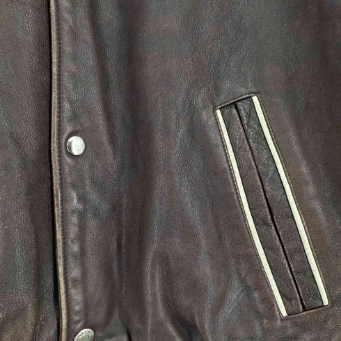ゲス GUESS 90S オールレザースタジャン メンズ JPN:M
