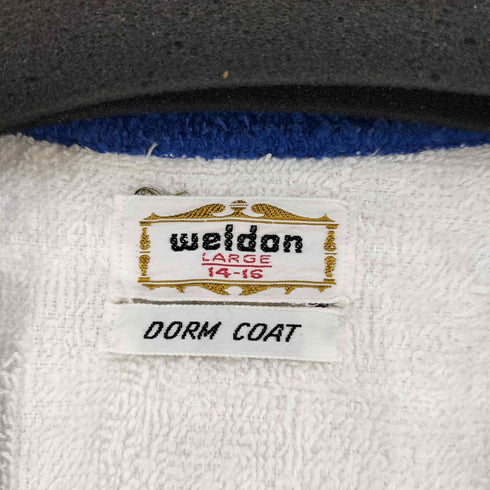 WELDON パイル地 ハーフガウンコート メンズ