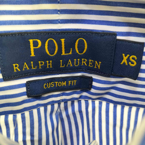 ポロラルフローレン POLO RALPH LAUREN CUSTOM FIT ボタンダウンシャツ メンズ import:XS