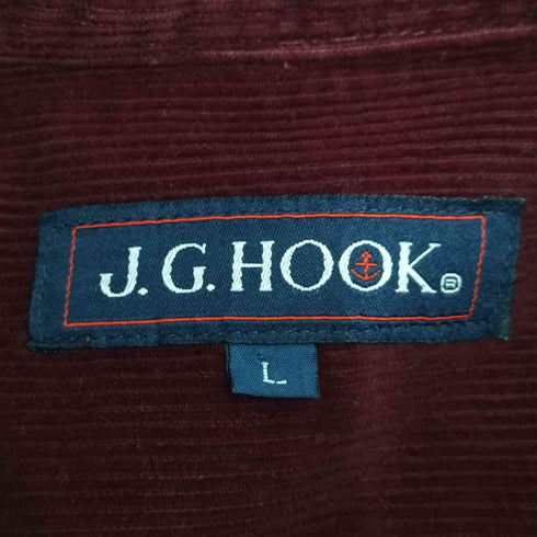 J.G.HOOK ハーフジップ コーデュロイプルオーバー メンズ JPN:L