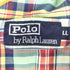 ポロバイラルフローレン Polo by RALPH LAUREN ポニー刺繍 チェック柄 パジャマシャツ パンツ セットアップ ルームウェア メンズ LL