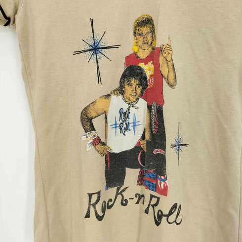 nautilus USA製 Rok-n-Roll VネックTシャツ レディース import:M