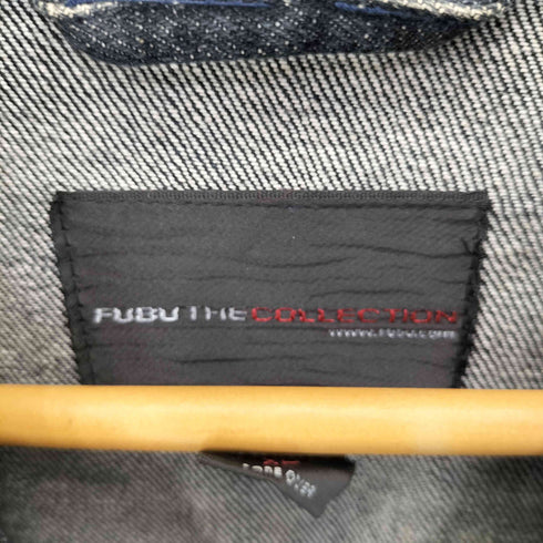 フブ FUBU 90S ギミックデザイン ジップアップデニムジャケット メンズ import:XL