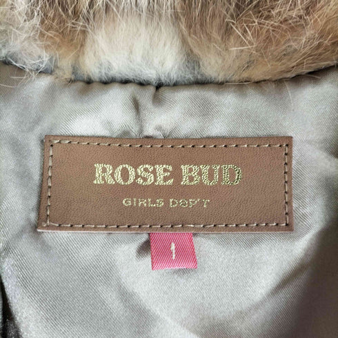 ローズバッド ROSE BUD ラビットファー ファーベスト Y2K レディース JPN:1