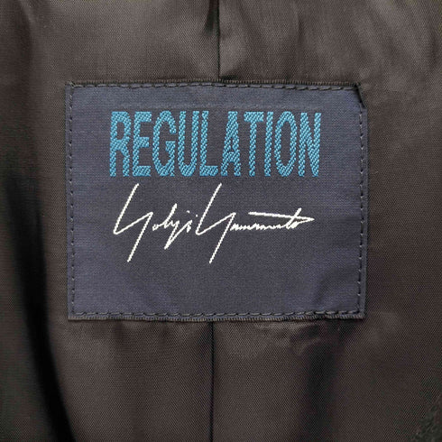 レギュレーションヨウジヤマモト REGULATION Yohji Yamamoto 24AW TOP FLANNEL R-BASIC COAT レディース JPN:1