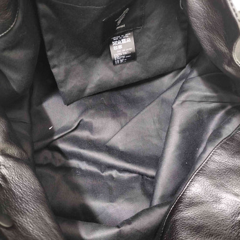 ディスコードヨウジヤマモト discord Yohji Yamamoto 23AW INFINITE (Signature) インフィニット シグネチャー レザー ショルダーバッグ メンズ