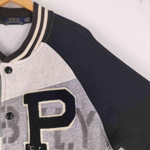 ポロラルフローレン POLO RALPH LAUREN 50周年モデル パッチワークスタジアムジャンパー スタジャン メンズ import:XL