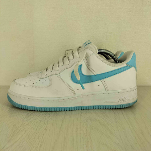 ナイキ NIKE 24ss Air Force 1 Low '07 White Aquarius Blue メンズ JPN:26.5