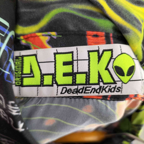 DeadEndKids グラフィック総柄シャツ 光沢 メンズ JPN:M