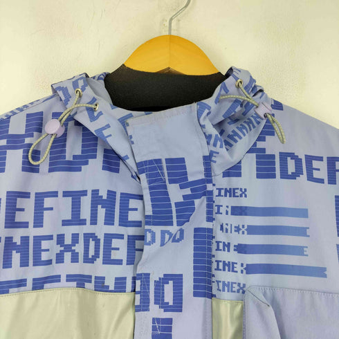 DEFINEX マルチポケットフーデットジャケット 総柄 レディース