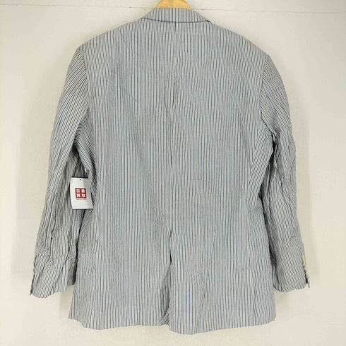 ノーティカ NAUTICA ストライプ柄シアサッカーテーラードジャケット メンズ 46R