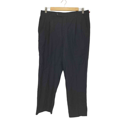 SUPER 140S カシミア混 2タックスラックスパンツ メンズ 34R
