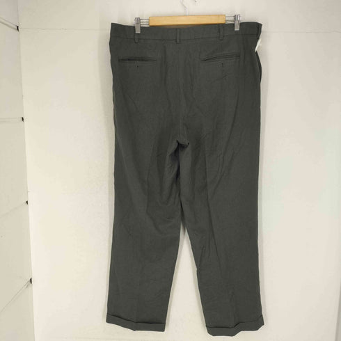 ヴァンヒューゼン VAN HEUSEN ポリエステル2タックスラックスパンツ メンズ 38/32