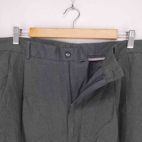 ヴァンヒューゼン VAN HEUSEN ポリエステル2タックスラックスパンツ メンズ 38/32