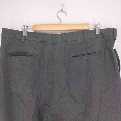 ヴァンヒューゼン VAN HEUSEN ポリエステル2タックスラックスパンツ メンズ 38/32