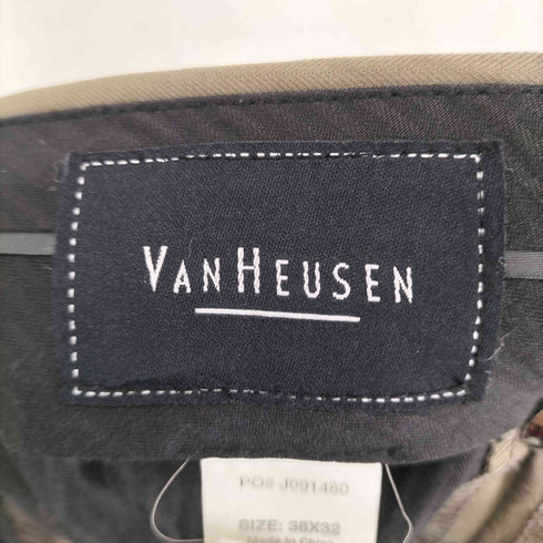 ヴァンヒューゼン VAN HEUSEN TALON 2タックスラックス メンズ 38×32