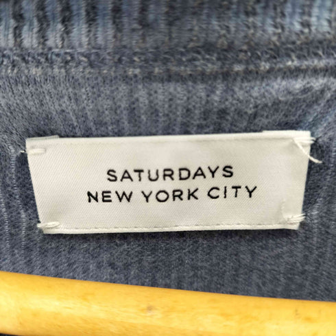 サタデーズニューヨークシティ Saturdays NYC オーバーダイ S/S ラグランTシャツ メンズ import:XS