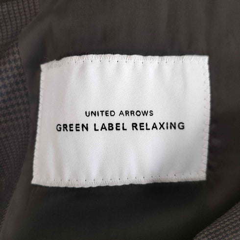 グリーンレーベルリラクシング GREEN LABEL RELAXING アメリカンMRNチェック2B RG 2PP テーラードジャケット メンズ JPN:44