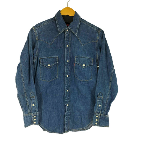 リーバイス Levis 00S デニムウエスタンシャツ メンズ JPN:S