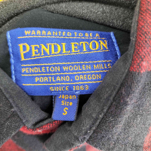ペンドルトン PENDLETON チェック L/S ウールシャツ メンズ JPN:S