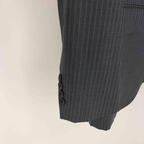 マッキントッシュ ロンドン Mackintosh LONDON ストライプ 2B ウール テーラード ジャケット メンズ 96-80-180