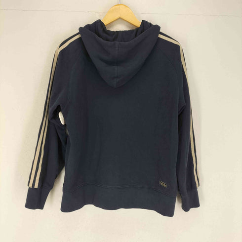 アディダス adidas 00s ロゴ刺繍 ジップアップパーカー メンズ JPN:M