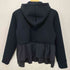 バーニーズニューヨーク BARNEYS NEWYORK コンビネーションバックフリルスエットパーカ レディース JPN:38