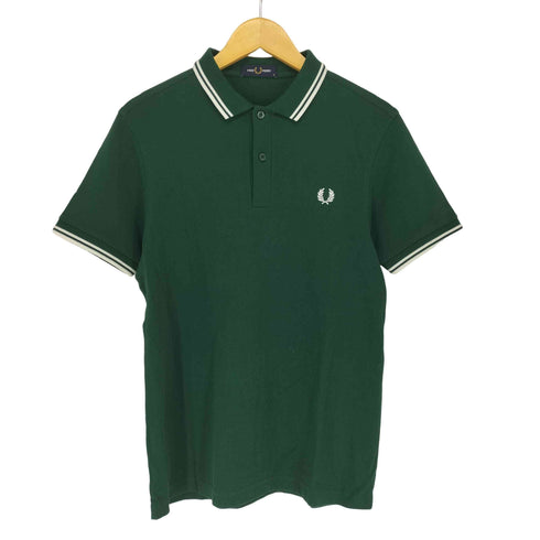 フレッドペリー FRED PERRY ロゴ刺繍ポロシャツ メンズ JPN:M