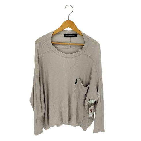 メルシーボークー mercibeaucoup ポケット リブ L/S カットソー レディース JPN:1
