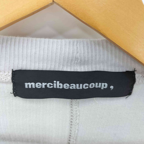 メルシーボークー mercibeaucoup ポケット リブ L/S カットソー レディース JPN:1