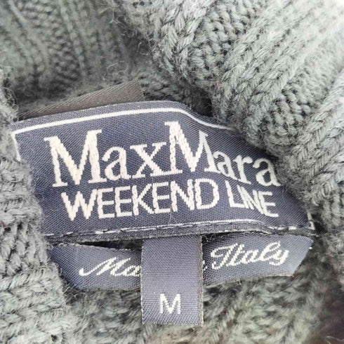 マックスマーラウィークエンド MAX MARA WEEKEND イタリア製 ウールハイネックニット レディース JPN:M