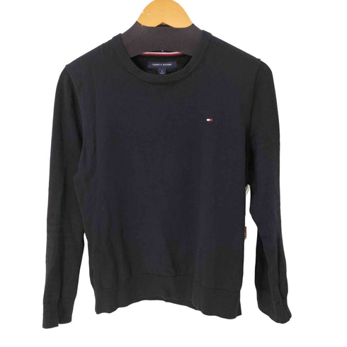 トミーヒルフィガー TOMMY HILFIGER ロゴ刺繍クルーネックリブニットセーター メンズ JPN:M