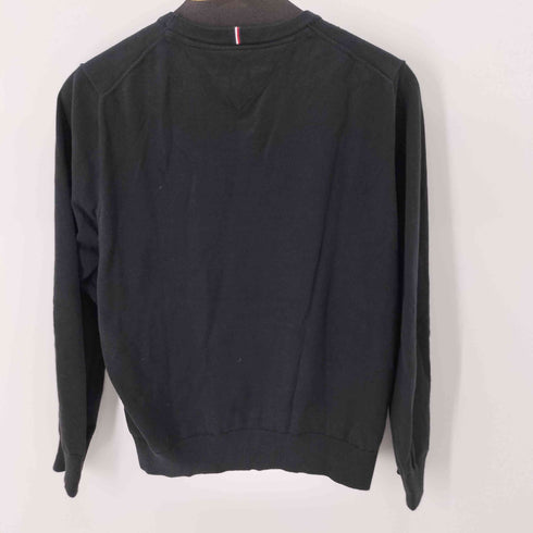 トミーヒルフィガー TOMMY HILFIGER ロゴ刺繍クルーネックリブニットセーター メンズ JPN:M